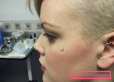 microdermal on the face