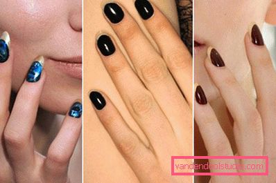 three different nail designs three different nail designs
