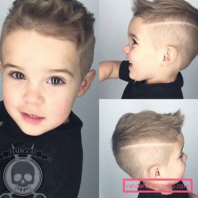 Fashionable children's haircuts for the little ones