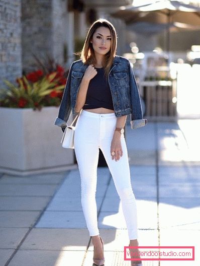 What to wear with a denim jacket