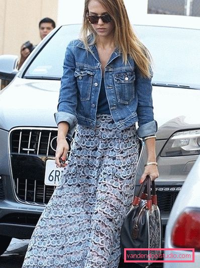 What to wear with a denim jacket