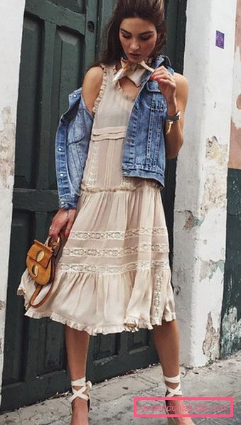 What to wear with a denim jacket
