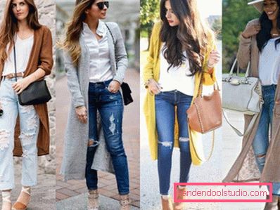 Fashionable cardigans from 2019-2020 - photos