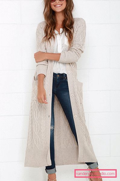 Fashionable cardigans from 2019-2020 - photos