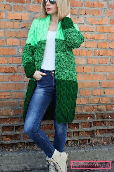 Fashionable cardigans from 2019-2020 - photos