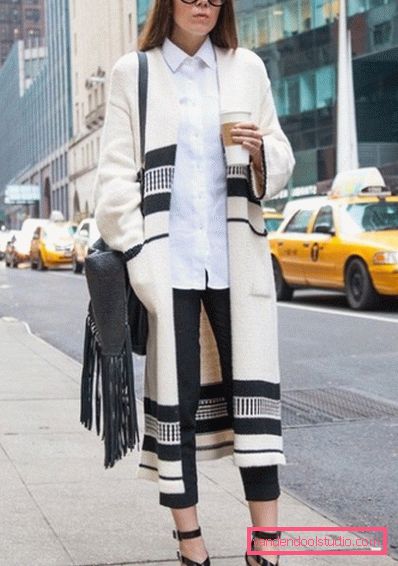 Fashionable cardigans from 2019-2020 - photos