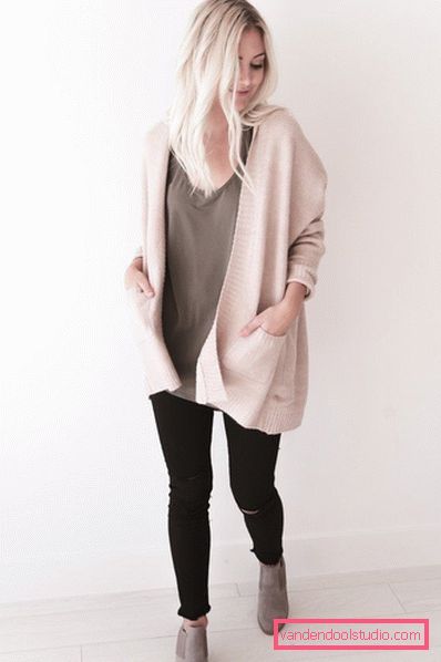 Fashionable cardigans from 2019-2020 - photos