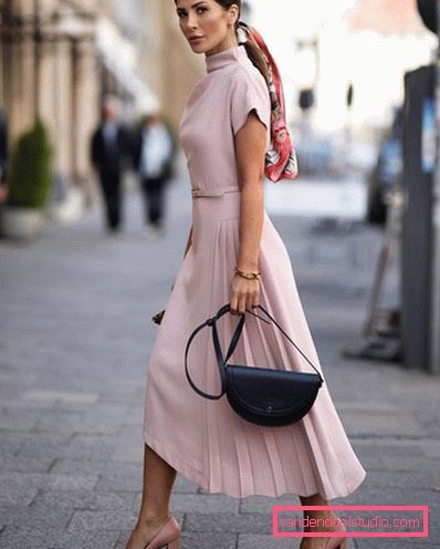 Charming ideas of midi dresses in the season 2019-2020 - fashionable images and trends