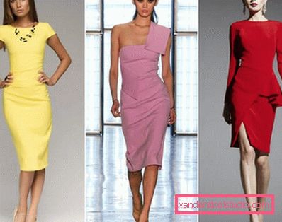 Beautiful and elegant sheath dress 2019-2020