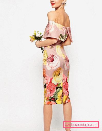 Beautiful and elegant sheath dress 2019-2020