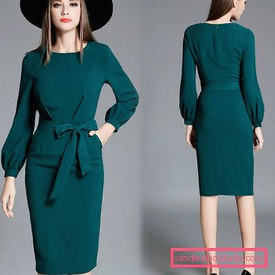Beautiful and elegant sheath dress 2019-2020