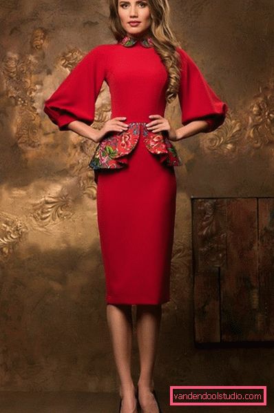Beautiful and elegant sheath dress 2019-2020 year