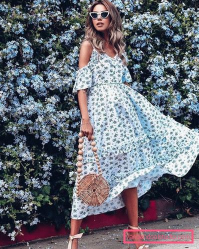 The most beautiful summer dresses and sundresses 2019-2020 year