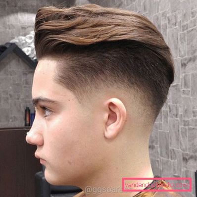 Trendy hairstyles on the side for boys with parting 2019