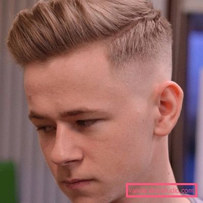 Trendy hairstyles on the side for boys with parting 2019