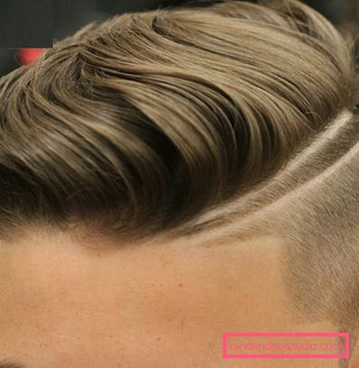 Trendy hairstyles on the side for boys with parting 2019