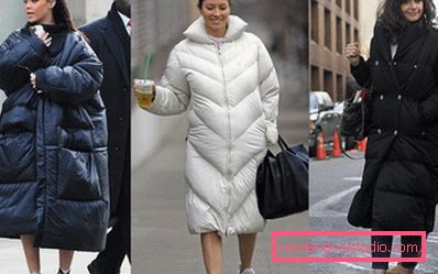 We select stylish down jackets 2019-2020 year