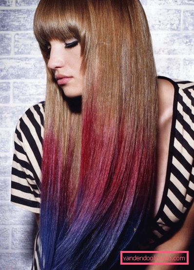 Fashion haircuts for long hair with bangs - photo