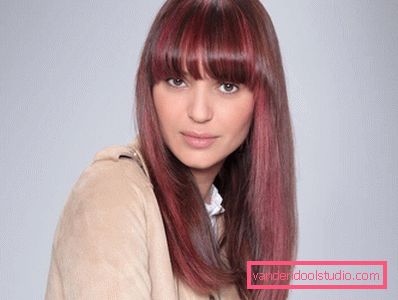 Fashion haircuts for long hair with bangs - photo