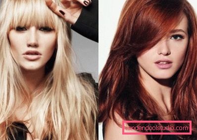 Fashion haircuts for long hair with bangs - photo