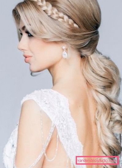 Wedding hairstyles 2017 long hair Fashion trends in wedding hairstyles 2019