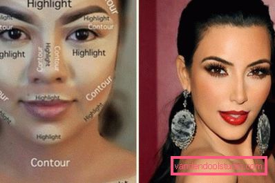 contouring lover Kim Kardashian