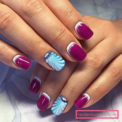 Excellent manicure for the summer of 2019-2020