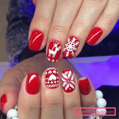 Beautiful manicure for the season autumn-winter 2019-2020