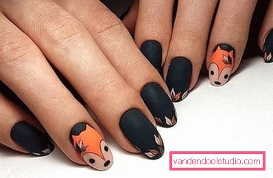 Beautiful manicure for the season autumn-winter 2019-2020