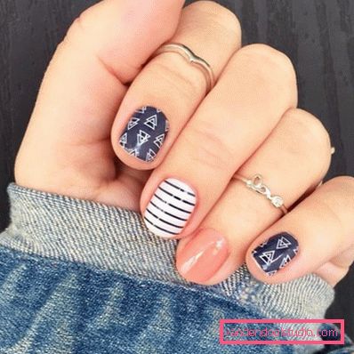 Beautiful manicure for the season autumn-winter 2019-2020