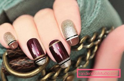 Luxurious New Year's Manicure 2020