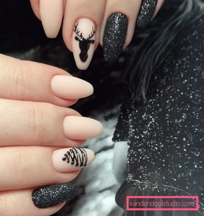 Luxurious New Year's Manicure 2020