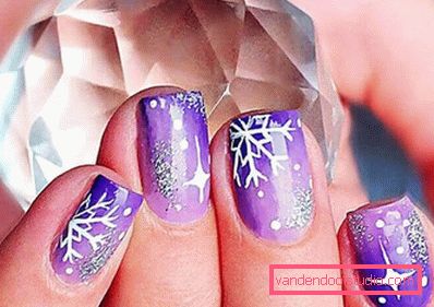 Luxurious New Year's Manicure 2020