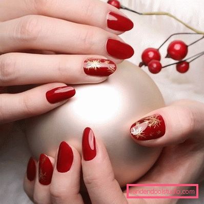 Luxurious New Year's Manicure 2020