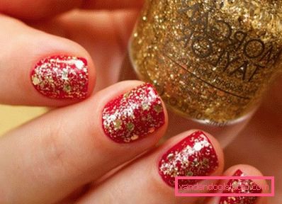 Luxurious New Year's Manicure 2020