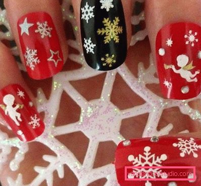 Luxurious New Year's Manicure 2020