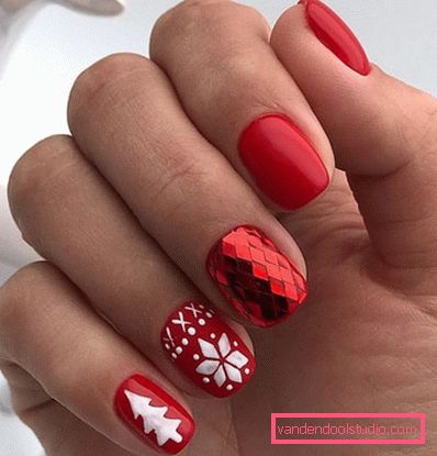 Luxurious New Year's Manicure 2020