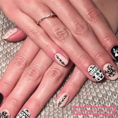 Luxurious New Year's Manicure 2020