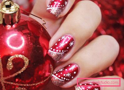 Luxurious New Year's Manicure 2020
