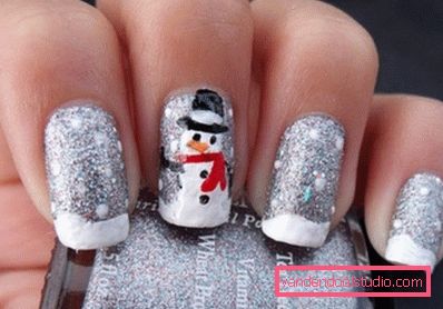 Luxurious New Year's Manicure 2020