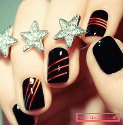 Luxurious New Year's Manicure 2020