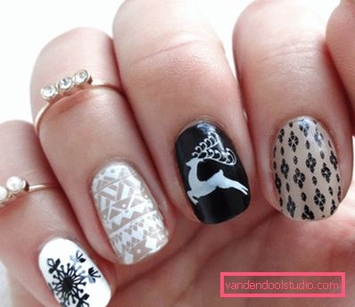 Luxurious New Year's Manicure 2020