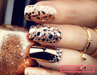 Luxurious New Year's Manicure 2020