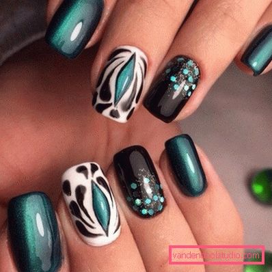 Luxurious New Year's Manicure 2020