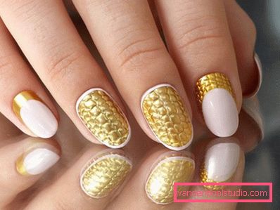 Luxurious New Year's Manicure 2020