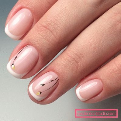 Delicate pastel manicure 2019-2020 year