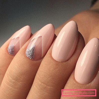 Delicate pastel manicure 2019-2020 year