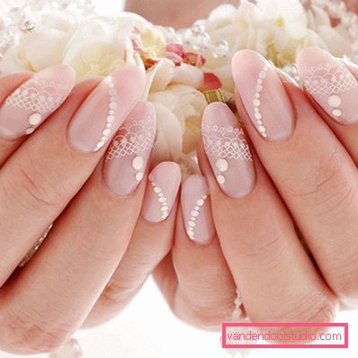 Delicate pastel manicure 2019-2020 year