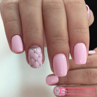 Delicate pastel manicure 2019-2020 year