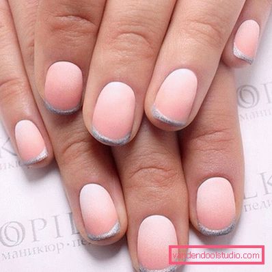 Delicate pastel manicure 2019-2020 year